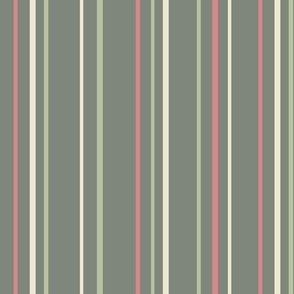 Green Stripes Thick