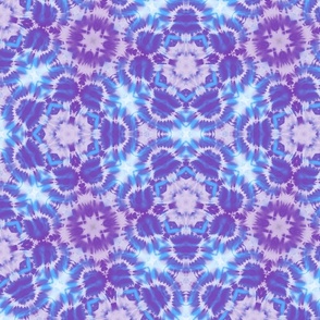 Abstract Blue and Purple