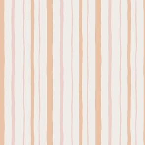 Organic Stripes peach