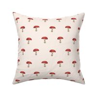 Red and white mushroom - 4.5’