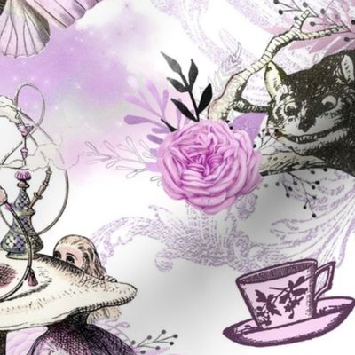 Alice Collage Lilac Purple