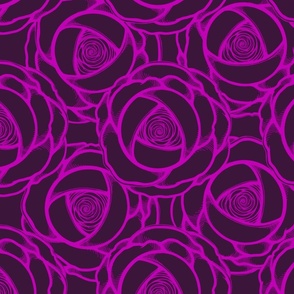 Two Tone Purple Roses