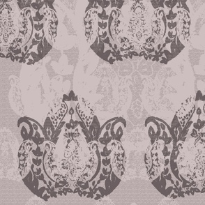 BLOCK PRINT ELEGANCE-Mauve-large  scale-s