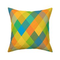 Multi Color Argyle Pattern