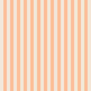 Pristine and Peach Fuzz Pin Stripes