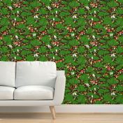 PNW Forest Floor - Large Fabric Repeat 40"  Wallpaper Repeat 24"