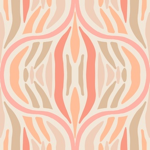 Zebra-stripes-in-light-shades-of-fuzz-peach-colour-of-the-year-XL-jumbo