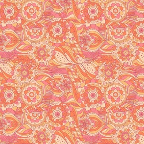 Floral Retro Pattern - small