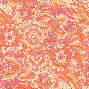 Floral Retro Pattern