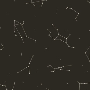 Constellations - Black (Large Scale)