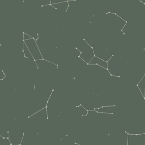Constellations - Green (Large Scale)