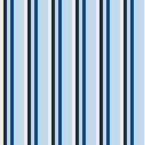 Vintage Tennis stripe light blue