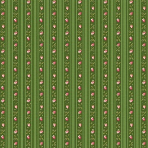 Stripes and Strawberries Lawn Tennis Green