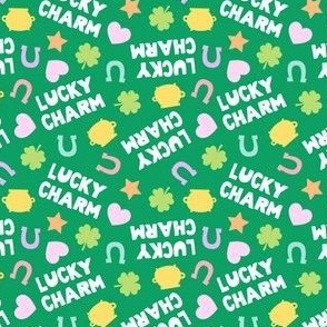 (small scale) Lucky Charm - Fun St. Patrick's Day - green  - LAD24