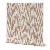 Rustic Faux Bois Woodgrain Texture in Redend Point and Blank Canvas (Large Scale)
