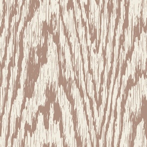 Rustic Faux Bois Woodgrain Texture in Redend Point and Blank Canvas (Large Scale)