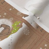 Snow Dove Gift Tags