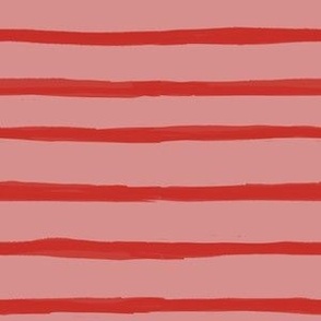 Valentine's Day Textured Stripes