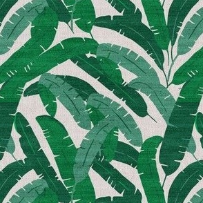 FRENCH LINEN BANANA LEAF REDUCED