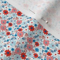 Glory-red-white-blue-florals mini