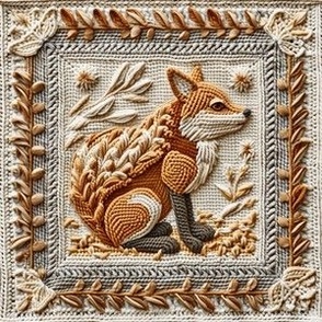Cute Crochet Woodland Fox