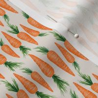 Little Carrots in a line - BEIGE