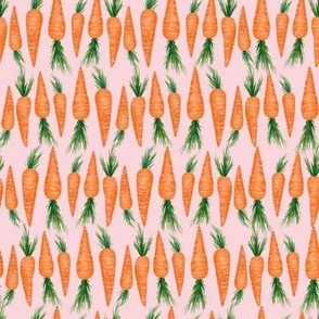 Little Carrots in a line - Pink