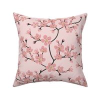 Arboretum- Cherry Blossom- Misty Rose Pink- Large Scale