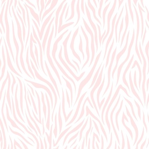 Zebra Love | Soft Pink