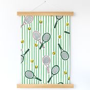 Let's Play Tennis - Green and Pink