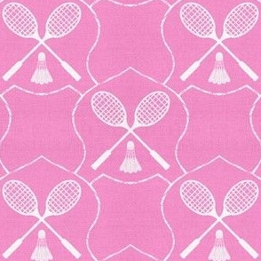 Badminton Crest Pink