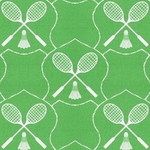 Badminton Crest Green