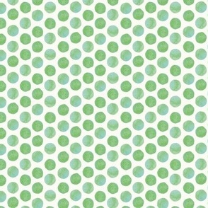 Sage Polka Dots