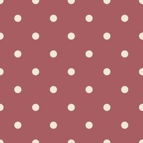 Classic Polka Dots - Peach Fuzz Pantone Color Collection - Pantone’s Peach Plethora palette