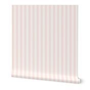 Cabana Stripe, (medium) blush pink and almost white