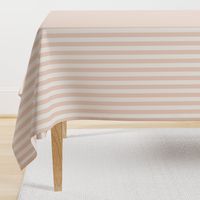 Cabana Stripe, (medium) beige blush and almost white