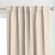 Muted peach and  buff tones vertical stripe ticking for home decor