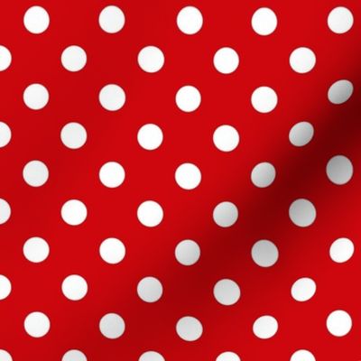 Smaller Classic Mouse Dots in Red