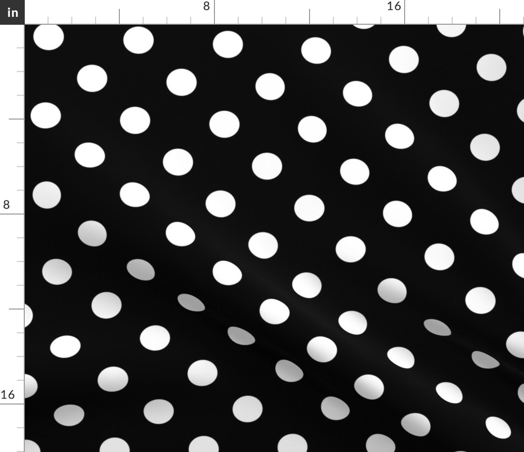 Bigger Classic Mouse Dots in Black