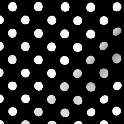 Smaller Classic Mouse Dots in Black