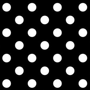 Smaller Classic Mouse Dots in Black