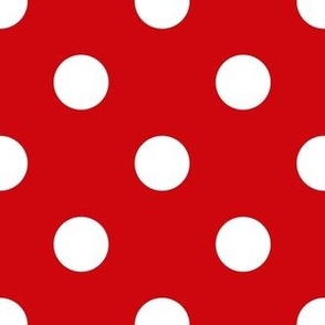 Bigger Classic Mouse Dots in Red