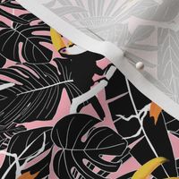 Tropical Toucan Foliage P&B Blush