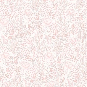 Light Pink Floral - small
