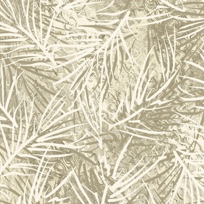 Loose Illustration - The Forest Floor - Antique White