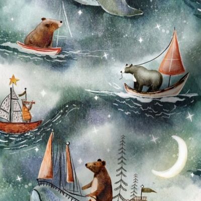 Bearly_Sailing_whale_moon_stars_Small