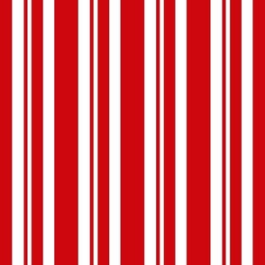 Bigger Dapper Dan Stripes in Red