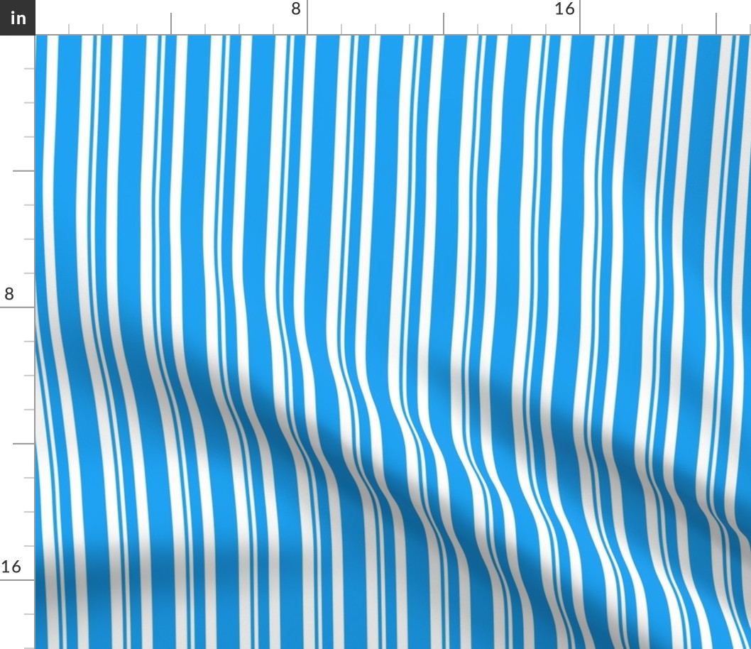 Smaller Dapper Dan Stripes in Blue