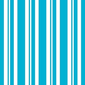 Bigger Dapper Dan Stripes in Marine Blue