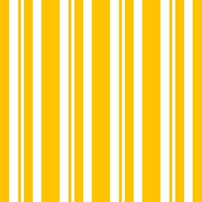 Bigger Dapper Dan Stripes in Golden Yellow